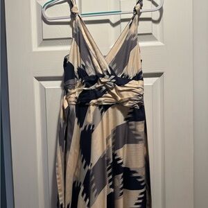 Marc By Marc Jacobs Black and Cream Maxi Dress
